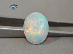 تصویر اوپال بیضی اتیوپی 2.8 قیراط 