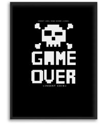 تصویر تابلوی گیم GAME OVER 