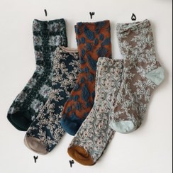 تصویر جوراب پک مارپل 