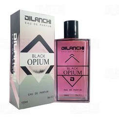 تصویر عطر ادوپرفیوم بانوان دیلانچی رایحه بلک اپیوم BLACK OPIUM حجم 100 میلی لیتر 