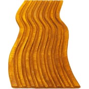 تصویر تخته سرو چوبی رنگین کمان مدل کشیده 