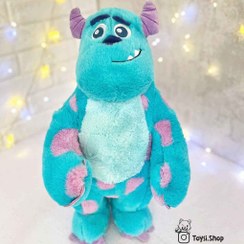 تصویر عروسک سالیوان دهن کج سایز ۴۵ سانتیمتر 