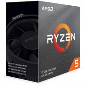 تصویر پردازنده مرکزی ای ام دی سری Ryzen 5 مدل 3600 به همراه جعبه + PRIME X570-P AMD Ryzen 5 3600 CPU + PRIME X570-P