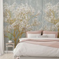 تصویر پوستر سه بعدی ماگنولیا ستاره ای مدل BCW020 