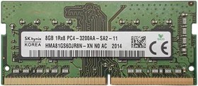 تصویر رم لپ تاپ DDR4 تک کاناله 3200 مگاهرتز CL22 اس کی هاینیکس 8 گیگابایت (استوک اوجینال) 