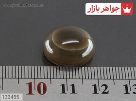 تصویر نگین عقیق یمنی باباقوری بسیار کمیاب کد 133455 