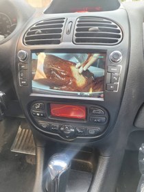 تصویر مانتیور ۸ اینچ پژو ۲۰۶ ولومدار مدل M۲۰۰ برند مدیاتک 8-inch Peugeot 206 volume monitor, M200 model, Mediatek brand