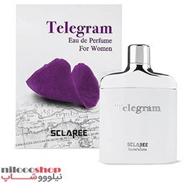 تصویر ادوپرفیوم زنانه اسکلاره مدل Telegram حجم 100 میلی لیتر Sclaree Telegram Eau De Parfum For Women 100ml