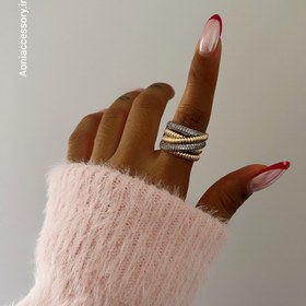 تصویر انگشتر طرح طلا 