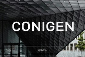 تصویر Conigen Modern Sans Serif 