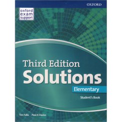 تصویر کتاب آموزشی سولوشنز المنتری ویرایش سوم Solutions Elementary 3rd Edition کتاب آموزشی سولوشنز المنتری ویرایش سوم Solutions Elementary 3rd Edition