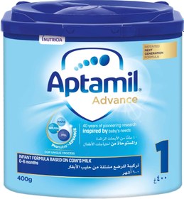 تصویر Aptamil Advance 1 Infant Formula From 0-6 Months 400g - ارسال 10 الی 15 روز کاری 