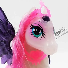 تصویر عروسک پونی سفید موزیکال 