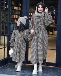 تصویر ست مادر و دختر موهر پشمی پیچازی مدل ملودی برند شیکسون 