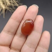 تصویر نگین عقیق سرخ یمنی کد ۸۵۶۴ 