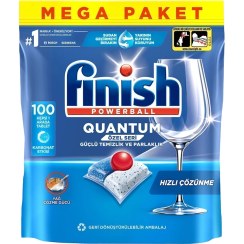 تصویر قرص ماشین ظرفشویی ۱۰۰ عددی وزن ۱۳۰۰ گرم 