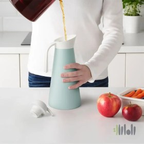 تصویر فلاسک خلاء آبی روشن 1.5 لیتر ایکیا مدل IKEA GOKVÄLLÅ IKEA GOKVÄLLÅ vacuum flask light blue 1.5 l