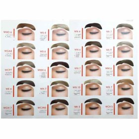تصویر کیت رنگ ابرو ویکو حجم 20 میل - WCH5 