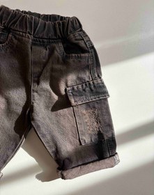 تصویر شلوار جین کارگو - سایز۳۵ 