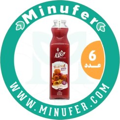 تصویر اسموتی لواشک طبیعی کاریز ۷۵۰ سی سی - باکس 6 عددی Kariz Smoothie Fruitroll 750cc