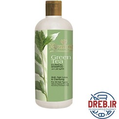 تصویر شامپو تقویت کننده و ضد ریزش مو پرمون مدل چای سبز حجم 400 میلی لیتر _ Permon Green Tea Strengthening and Anti-Hair Loss Shampoo (400 ml) 