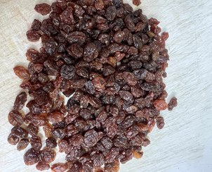 تصویر کشمش مشکی/خرمایی ریز ((درجه یک)) 