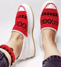 تصویر گیوه طرح رز 