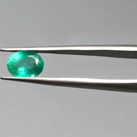 تصویر نگین زمرد زامبیا طبیعی شناسنامه دار 250763 