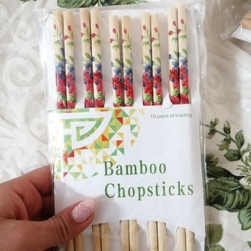 TREBENT Chopsticks, 4 pairs, bamboo - IKEA