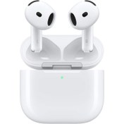 تصویر هدفون بلوتوثی اپل مدل AirPods 4 (نسخه دارای نویز کنسلینگ) 