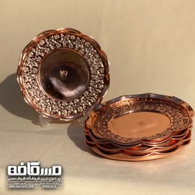 تصویر پیش دستی مسی گلبرگی نانو پیش دستی مسی گلبرگی نانو 6تایی