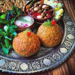 تصویر کوفته تبریزی نیمه آماده بسته 4 عددی- ارسال فقط برای تهران 