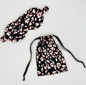 تصویر چشم‌بند سیلک پلنگی 