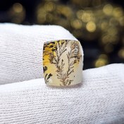 تصویر نگین سنگ طبیعی کوارتز شجر تک‌ درخت معدنی نمونه خاص کد S3722 