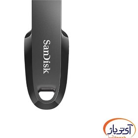 تصویر فلش مموری سن دیسک Ultra Curve USB 3.2 سرعت 100 ظرفیت 64 گیگابایت SANDISK FLASH MEMORY ULTRA CURVE 3.2 64GB