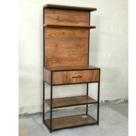 تصویر میز بار MDF فلزی چوبی 