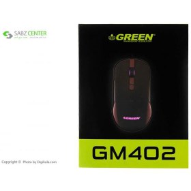 تصویر ماوس مخصوص بازی گرین مدل GM402 ا Green GM402 Gaming Mouse Green GM402 Gaming Mouse