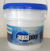 تصویر پودر کلر آمریکایی aqua pool آکواپول 100% خالص 18کیلویی 