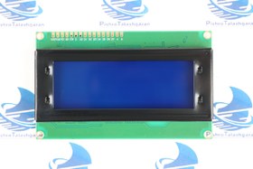 تصویر LCD کاراکتری 4x20 بک لایت آبی 