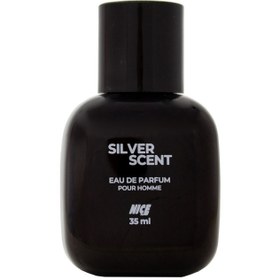 تصویر عطر جیبی مردانه نایس پاپت مدل Silver Scent حجم 35 میلی لیتر 