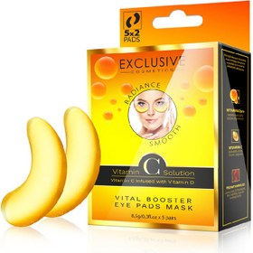 تصویر پچ زیر چشم روشن کننده اکسکلوسیو سری Radiance Smooth مدل Vitamin C solution حاوی ویتامین C 