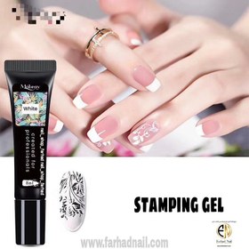 تصویر ژل شابلون ناخن 