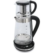 تصویر چای ساز بیم مدل TM2813 ظرفیت ۲.۵ لیتر با کتری شیشه‌ای 