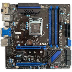 تصویر مادربرد MSI H97M-G43 استوک 
