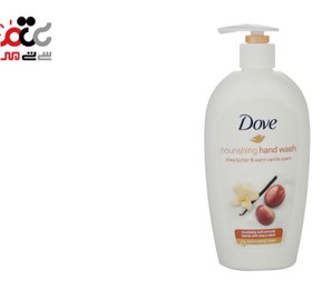 تصویر مایع دستشویی کرمی داو با رایحه شی باتر و وانیل حجم 500 میلی لیتر Dove Han washing Shea Butter and Warm Vanilla Scent 500 ml