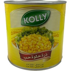 تصویر ذرت شیرین کولی Kolly وزن 2250 گرم 