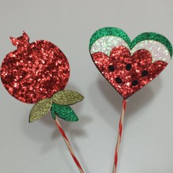 تصویر تاپر پولکی هندوانه و انار یلدا 