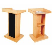 تصویر میز تریبون سخنرانی مدل نما دوبل 