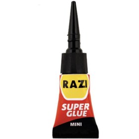 تصویر چسب قطره ای رازی مدل SUPERGLUE حجم 1 میلی لیتر بسته 3 عددی 