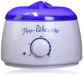 تصویر دستگاه گرم‌کن موم بنفش/سفید برند pro-wax100 Wax Heater Purple/White